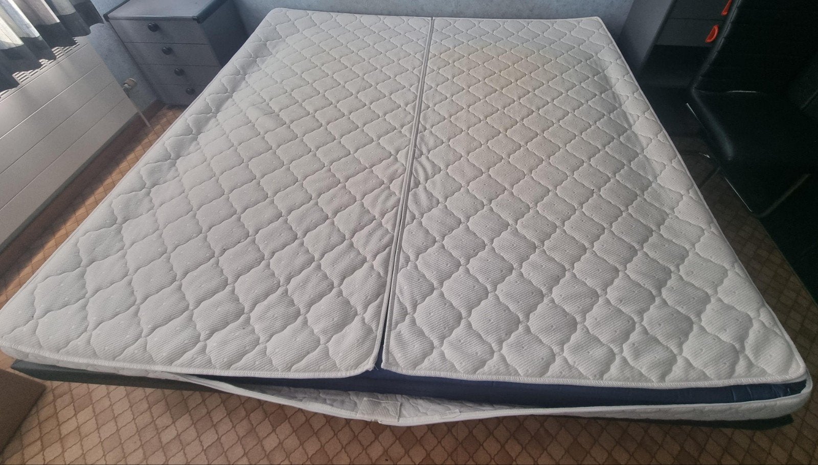 Waterbed., Ophalen, Solo-systeem, Gebruikt, Tweepersoons
