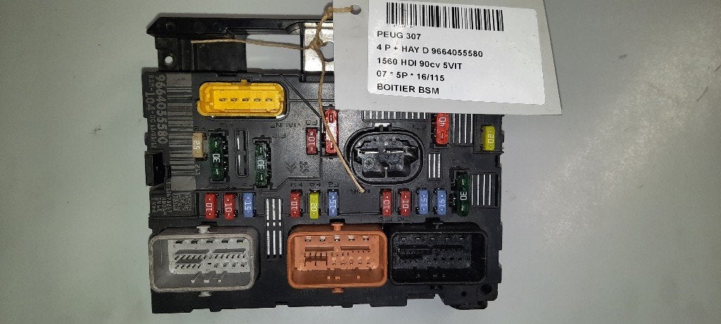 ZEKERINGKAST Peugeot 307 (3A / C/D) (9664055580), Kontakt-peugeot@peugeot.com, Gebruikt, Peugeot Deutschland GmbH, Bahnhofsplatz
65423  Rüsselsheim, DE