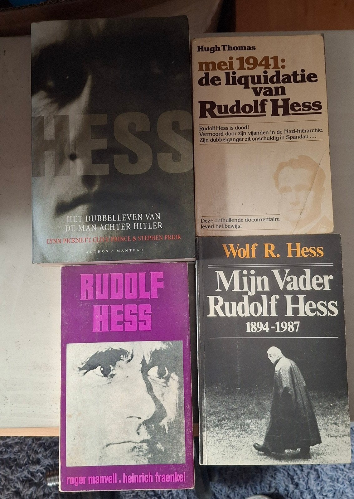 setje rudolf hess, Enlèvement, Deuxième Guerre mondiale, Comme neuf, Général