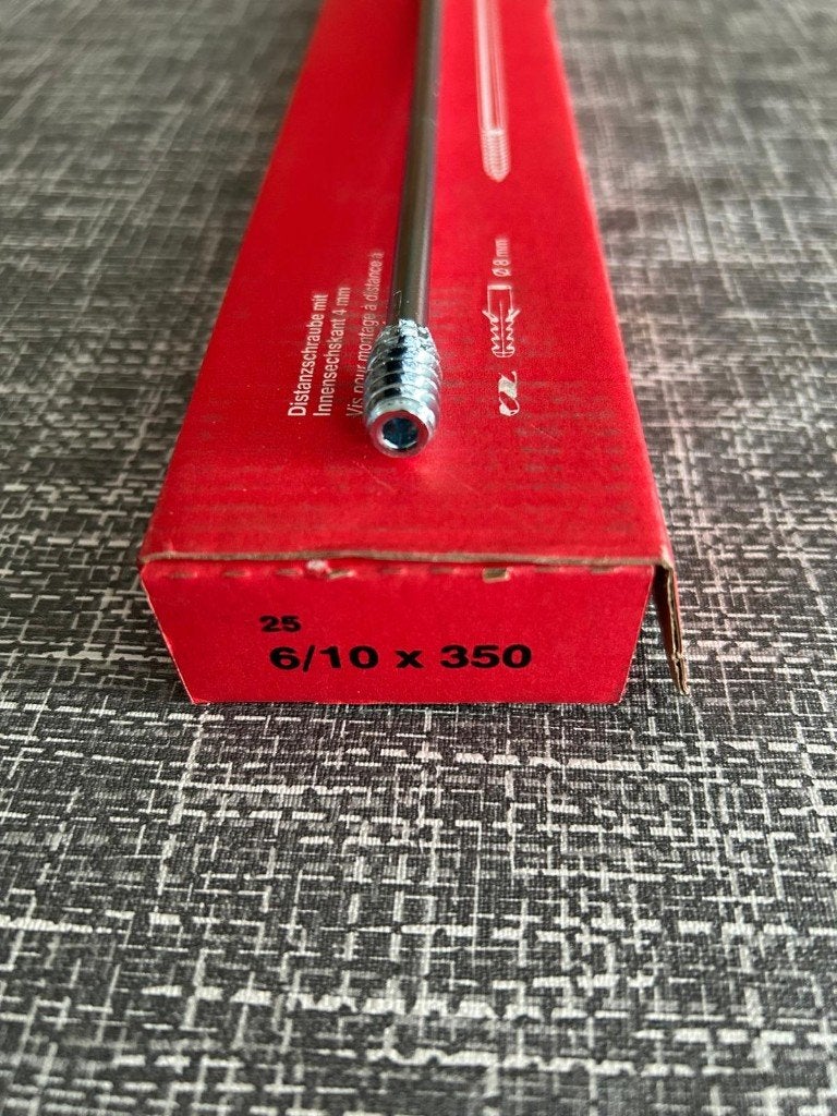 afstandschroeven 6x350, Bricolage & Construction, Enlèvement, Neuf, 250 mm ou plus, Vis