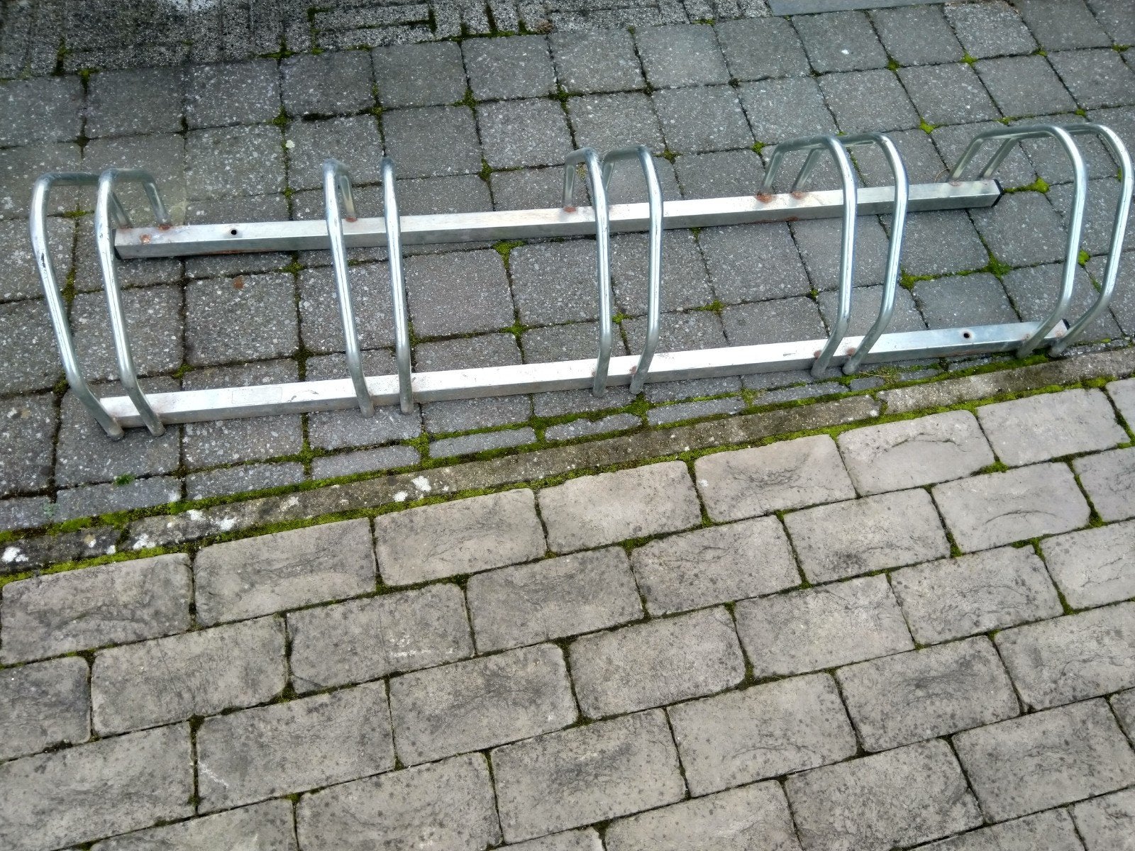 fietsenrek voor 5 fietsen, Ophalen
