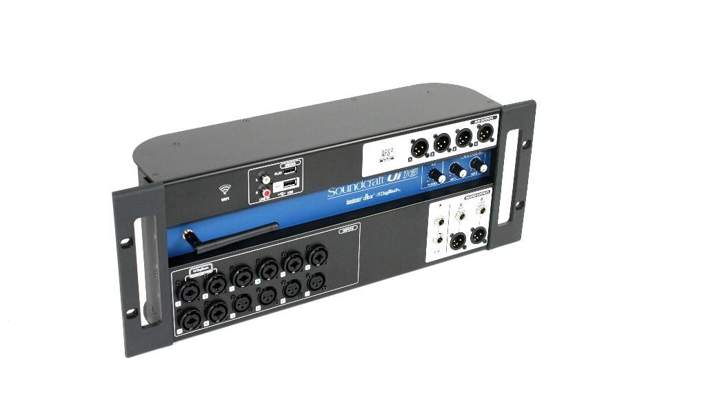 Soundcraft ui16 - in doos, Ophalen of Verzenden, Zo goed als nieuw, 10 tot 20 kanalen