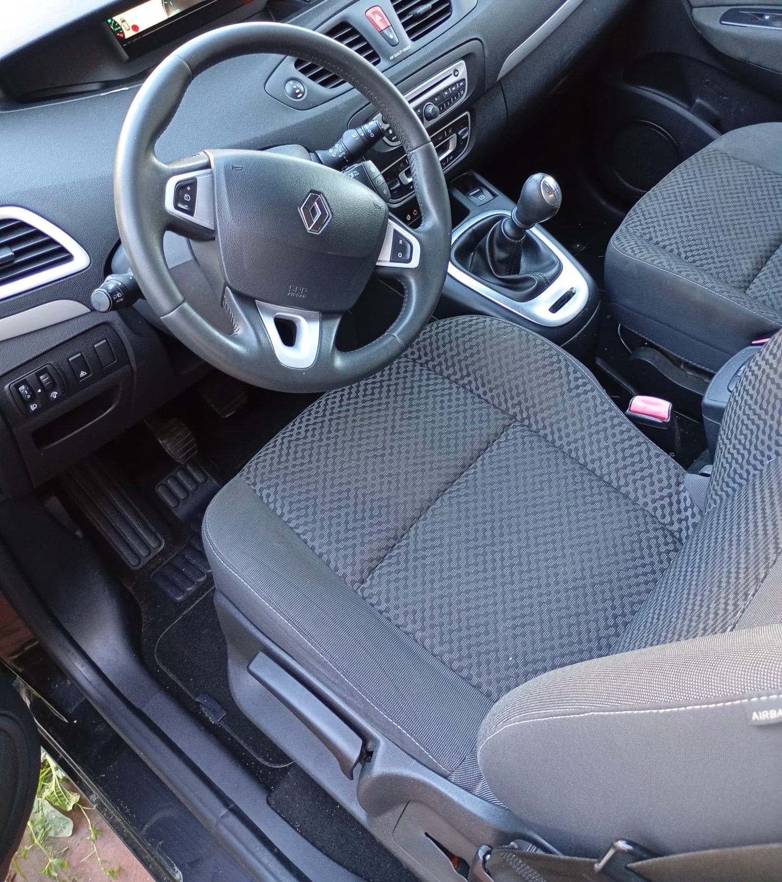 Renault scenic, Auto's, Renault, Zwart, Zwart, 5 deurs, Particulier