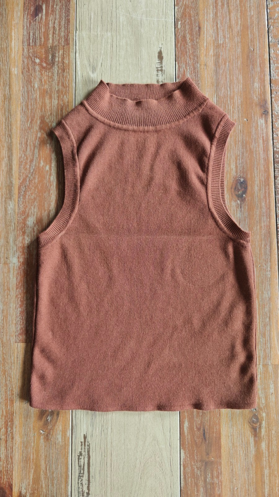 T-shirt sans manche Primark XS, Kleding | Dames, Bruin, Primark, Ophalen of Verzenden, Zo goed als nieuw