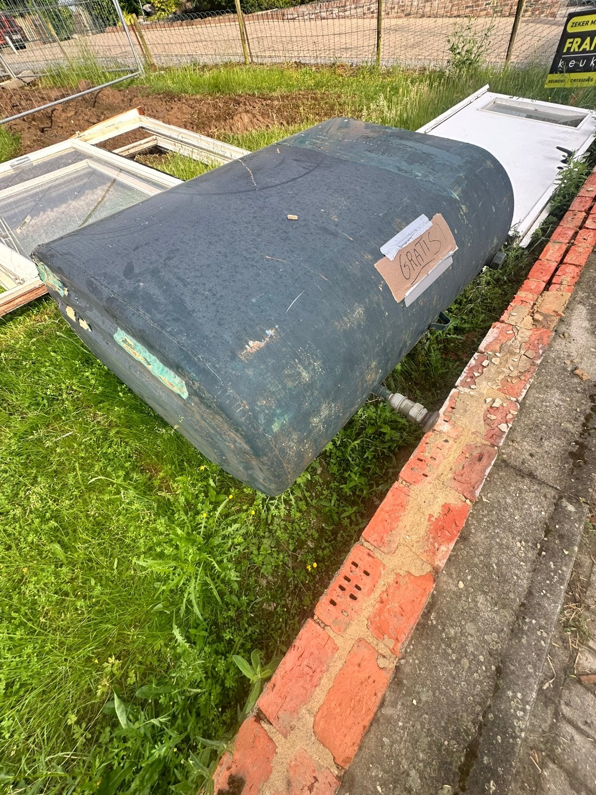 Gratis mazout ton, Ophalen, Gebruikt, Overige typen