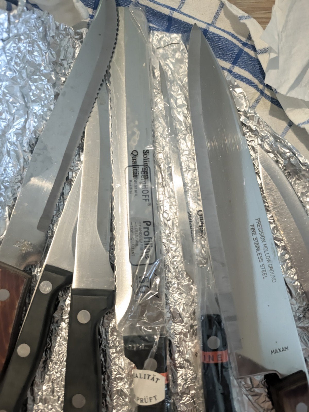 couteaux de cuisine, Enlèvement, Comme neuf