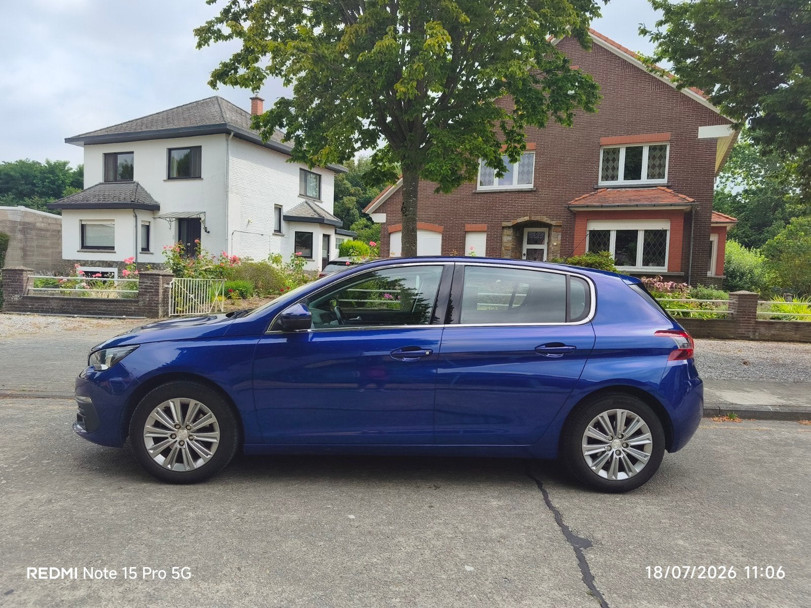 SPORTPAKKET PEUGEOT 308 12i 2018! EURO 6d-temp!  1EIG+BOEKJE, Euro 6, Blauw, 96 kW, 5 deurs