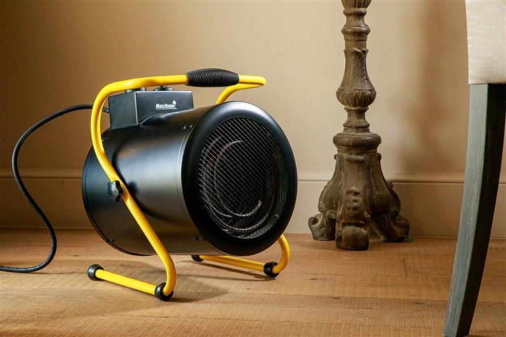 Industriële warmeluchtblazer MaxxHome 3kW, Doe-het-zelf en Bouw, Ophalen, Gebruikt, Minder dan 30 cm, Kachel