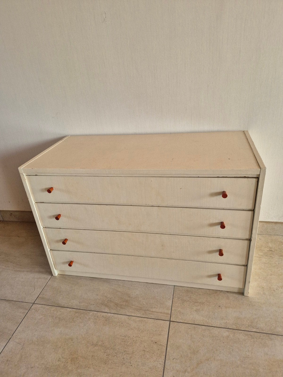 Vintage ladekast, Ophalen