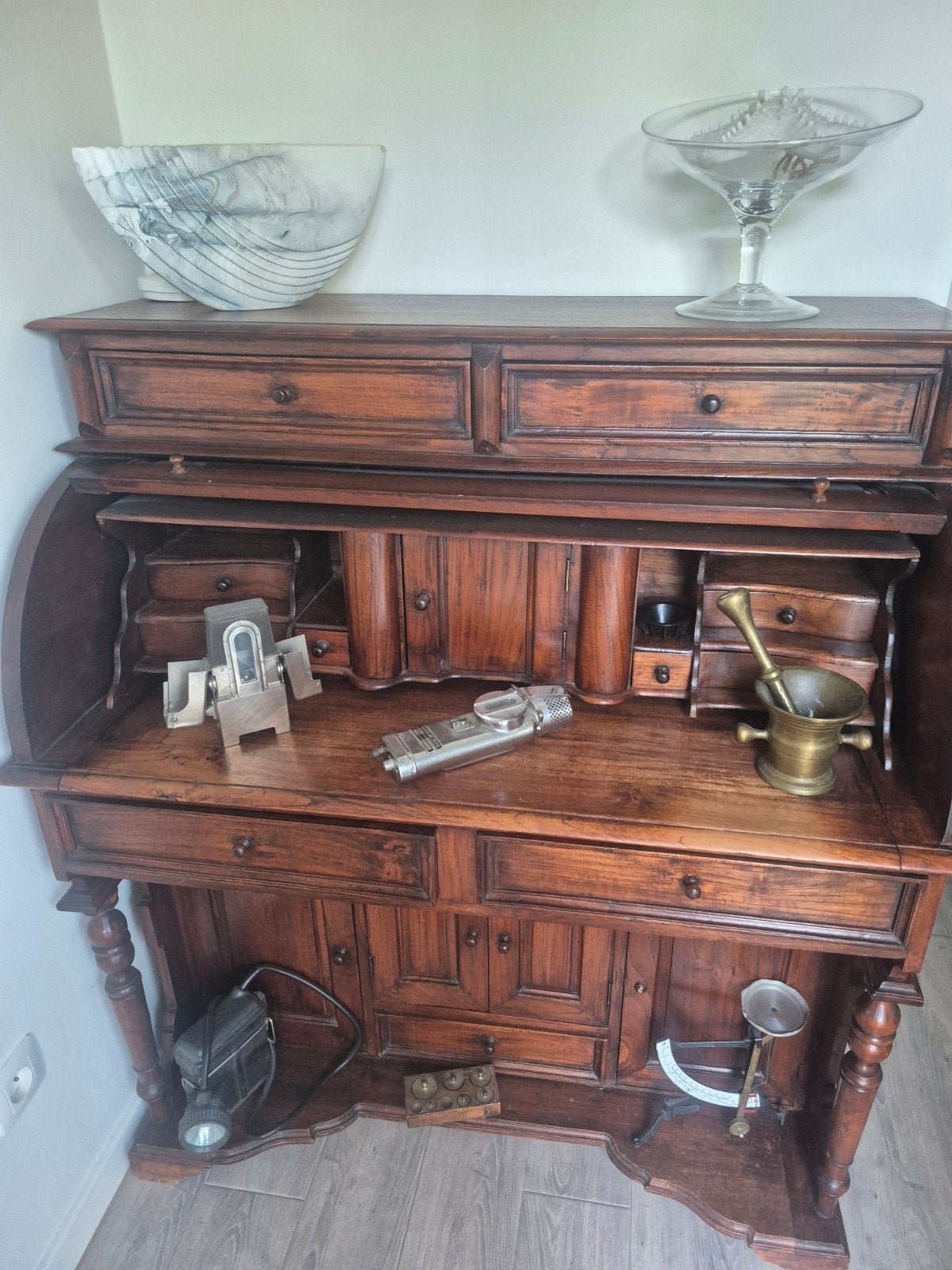 Bureau kast met rolluik, Maison & Meubles, Armoires | Secrétaires, Enlèvement
