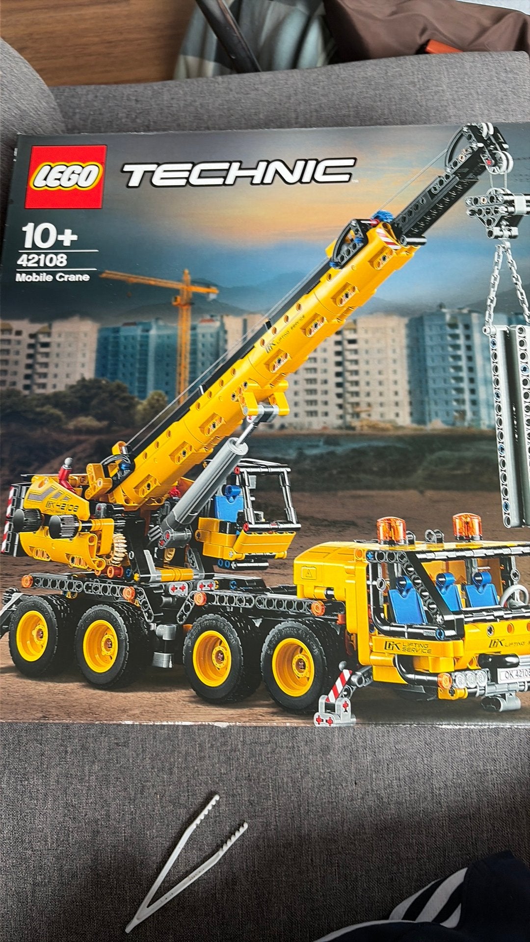 Lego technic mobiele kraan 42108, Kinderen en Baby's, Speelgoed | Duplo en Lego, Ophalen, Zo goed als nieuw, Lego, Technic