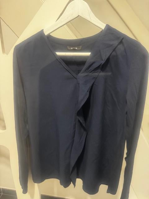 donkerblauwe bloes Opus maat 38, Kleding | Dames, Opus, Ophalen of Verzenden, Zo goed als nieuw, Maat 38/40 (M)