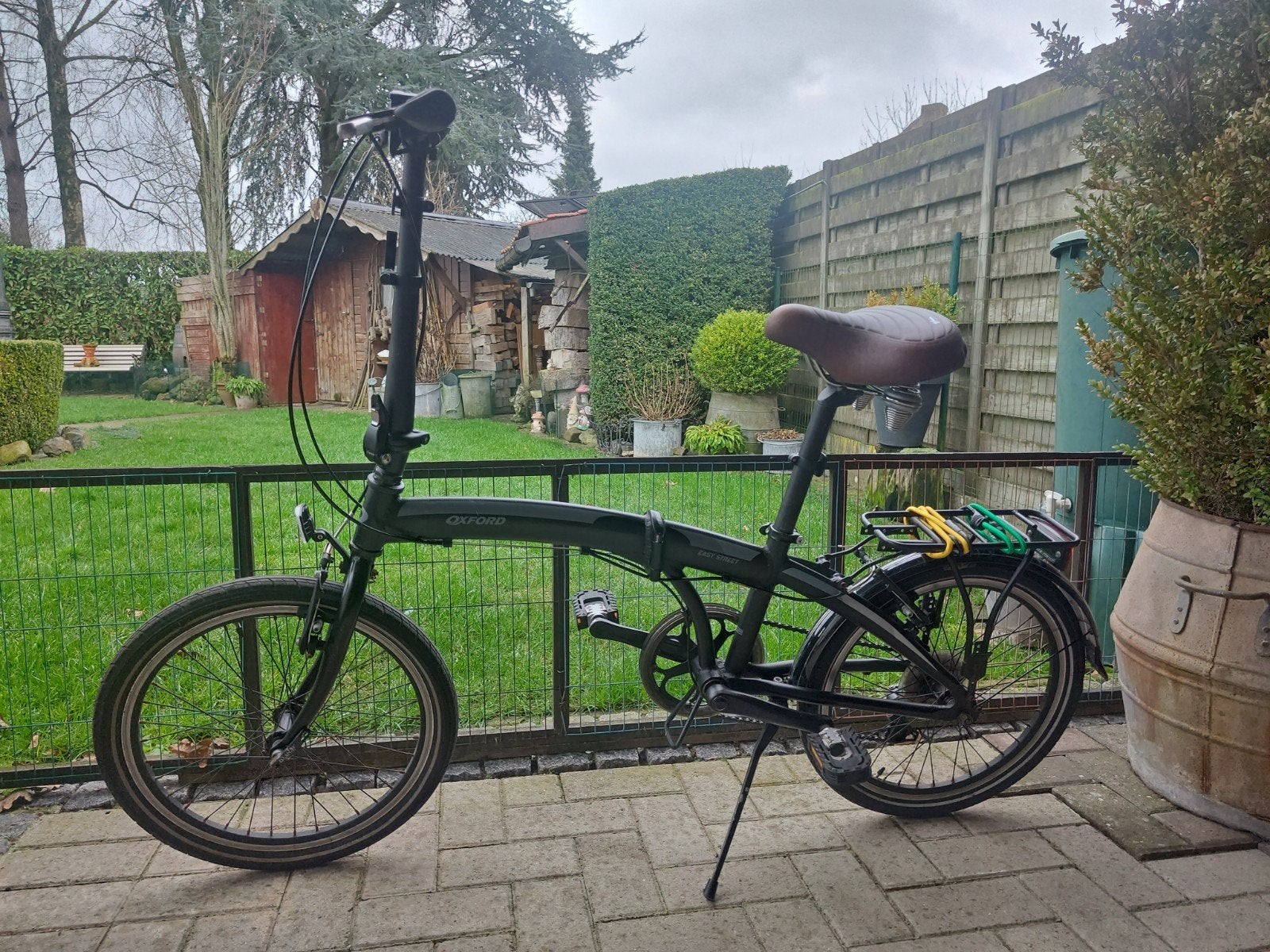 plooifiets, Ophalen