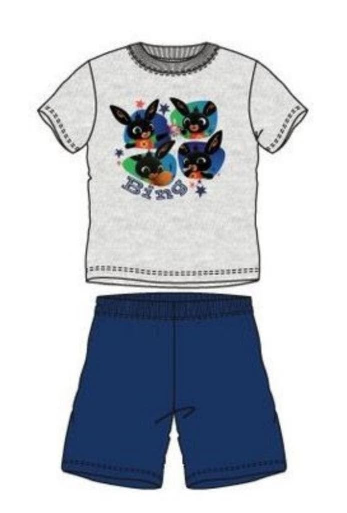 Bing Konijn Shortama - Grijs/Blauw - Maat 110 - 116 - Katoen, Enfants & Bébés, Vêtements enfant | Taille 110, Neuf, Garçon, Enlèvement ou Envoi