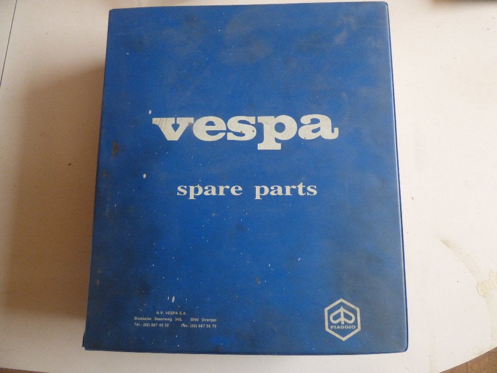 LISTES DE PIÈCES VESPA, Vélos & Vélomoteurs, Enlèvement ou Envoi, Utilisé
