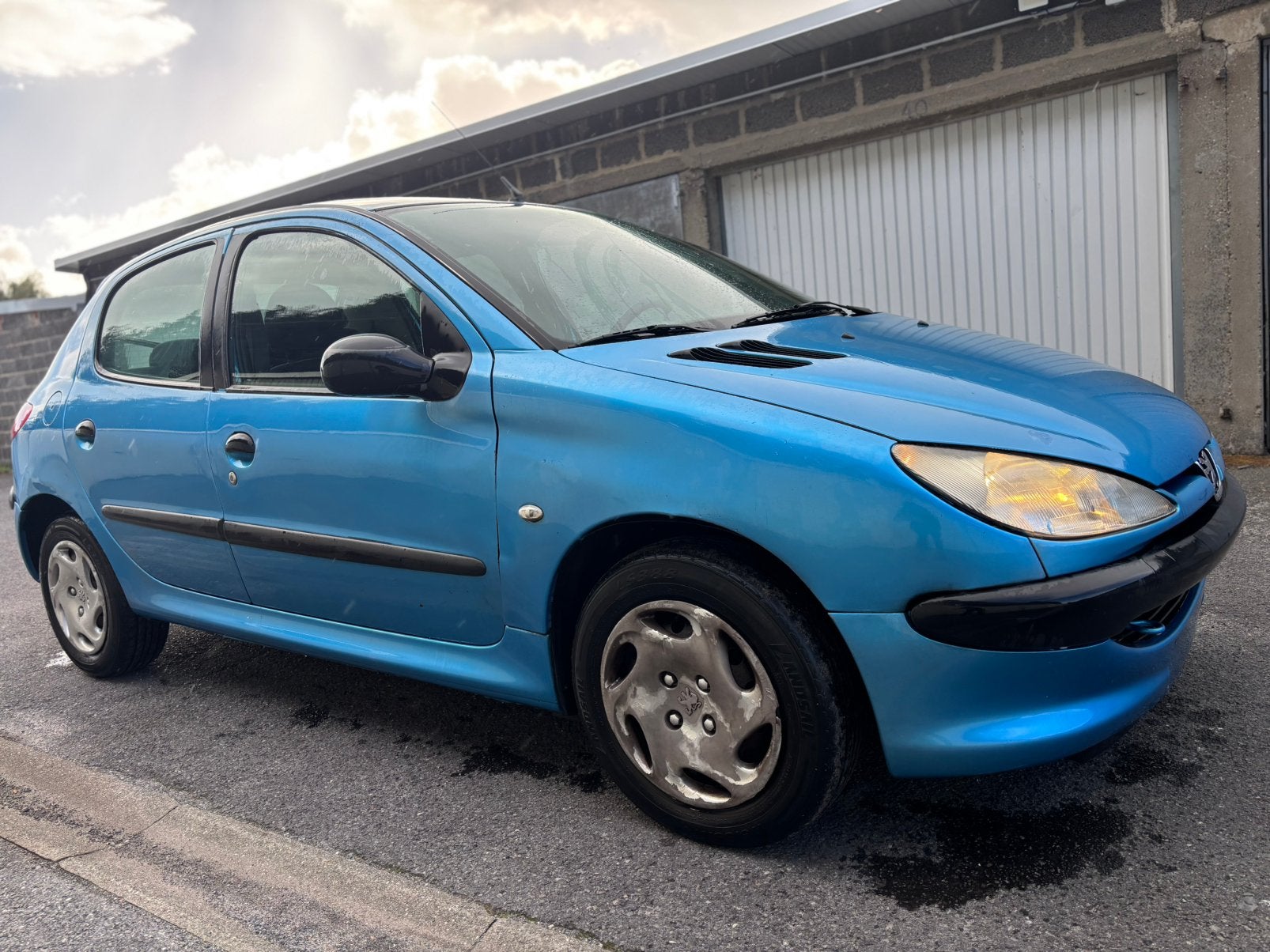 Peugeot 206 - 1.4 Essence- 153 000 Km - Homologué à la vente, Achat, Boîte manuelle, Noir, 5 portes