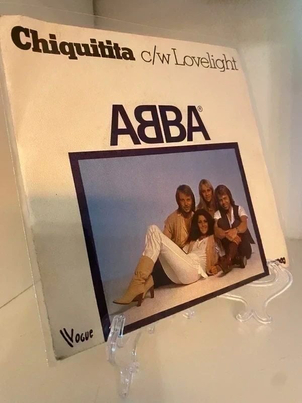 ABBA – Chiquitita c/w Lovelight - France 1979, Cd's en Dvd's, Vinyl Singles, Verzenden, Gebruikt, Dance en House