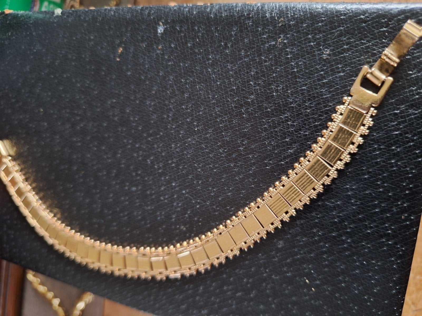 armband plaqué goud., Handtassen en Accessoires, Ophalen of Verzenden, Gebruikt, Goud, Goud