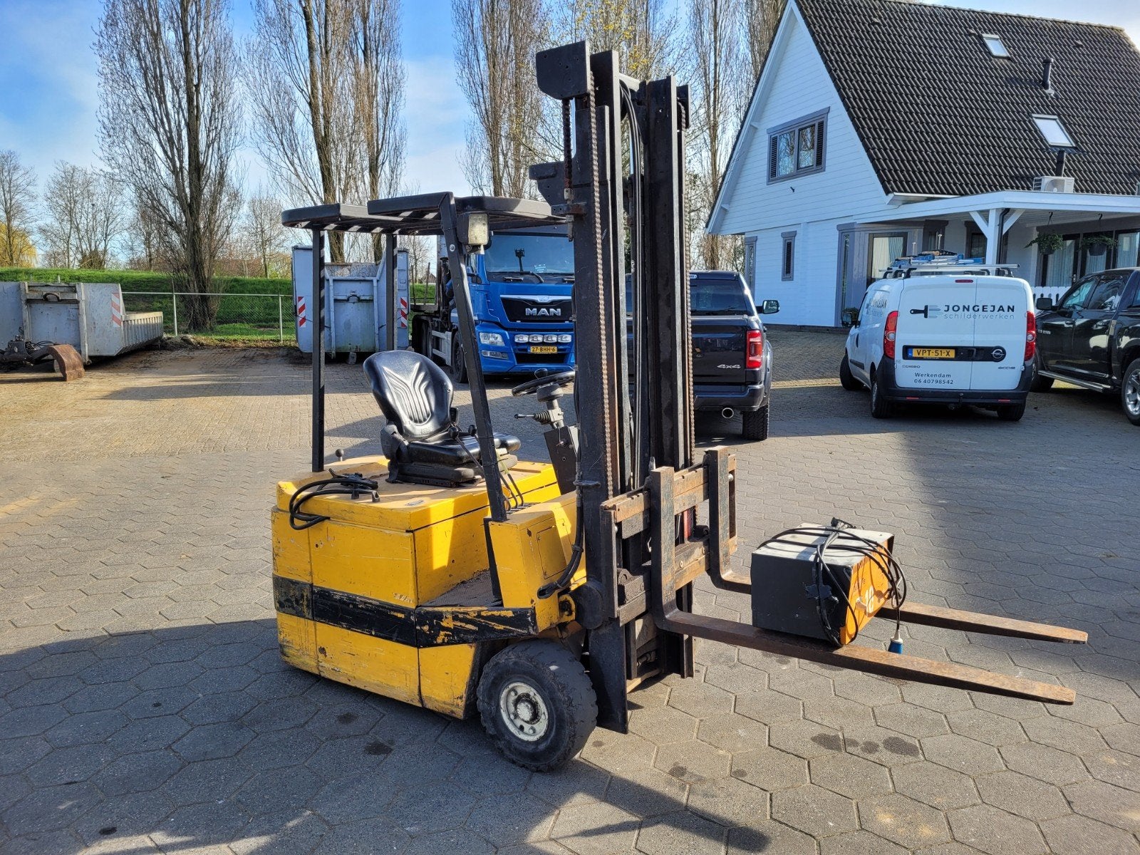 yale 1.5t elektrische heftruck, Ophalen, Heftruck, Toyota, 1000 tot 2000 kg