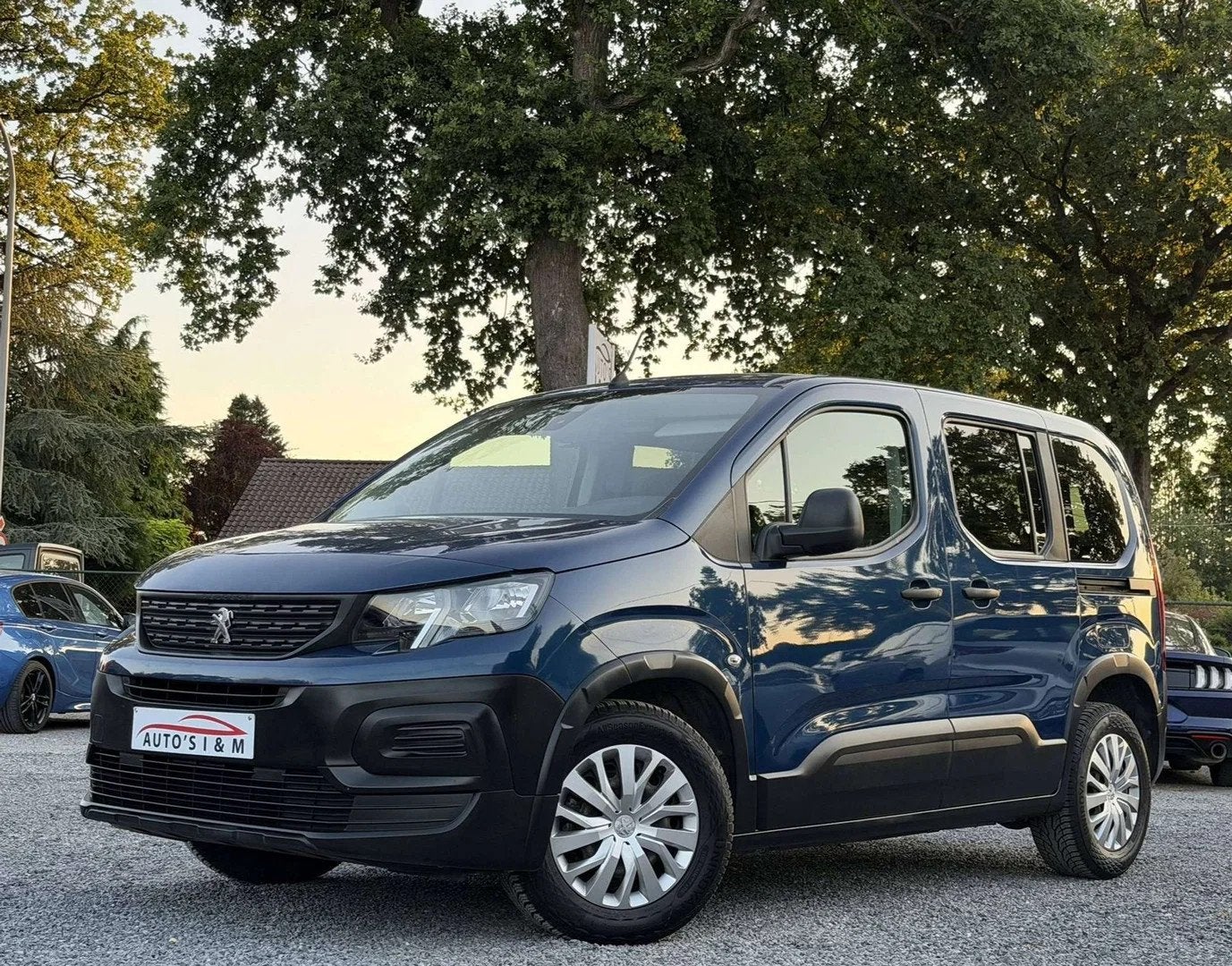 Peugeot Rifter 1.2i Benzine 2020 Carplay CruiseC. Airco Gara, Auto's, 1473 kg, 4 deurs, Stof, Gebruikt
