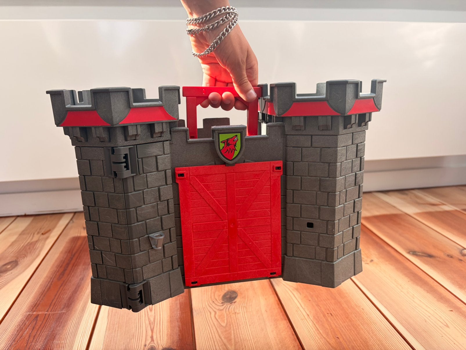 Playmobil draagbaar kasteel, Ophalen, Gebruikt