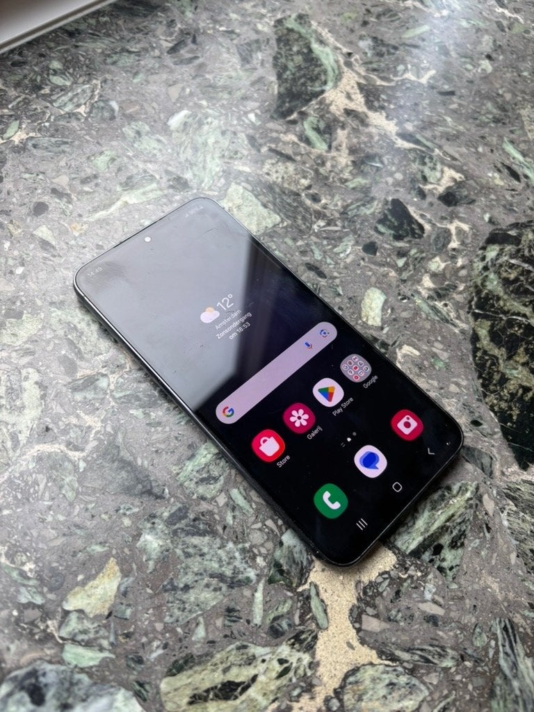Samsung Galaxy S23 128GB Zwart 5G (juni 2023), werkt perfect, Telecommunicatie, Ophalen, Gebruikt, Zwart, Zonder abonnement
