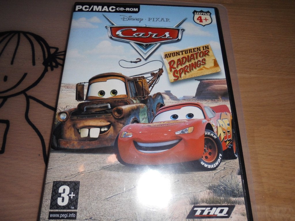 cars pc game perfecte staat, Ophalen of Verzenden, Zo goed als nieuw, Racen en Vliegen