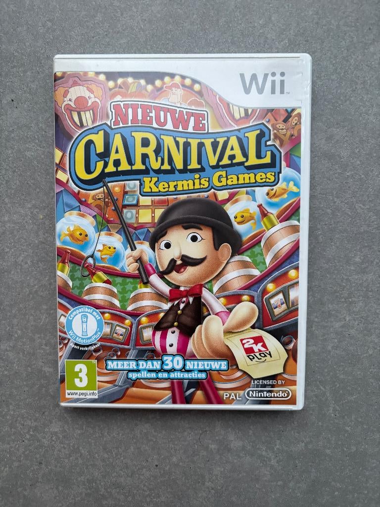 Nintendo wii game: Nieuwe Carnival Kermis Games, Games en Spelcomputers, Ophalen of Verzenden, Gebruikt