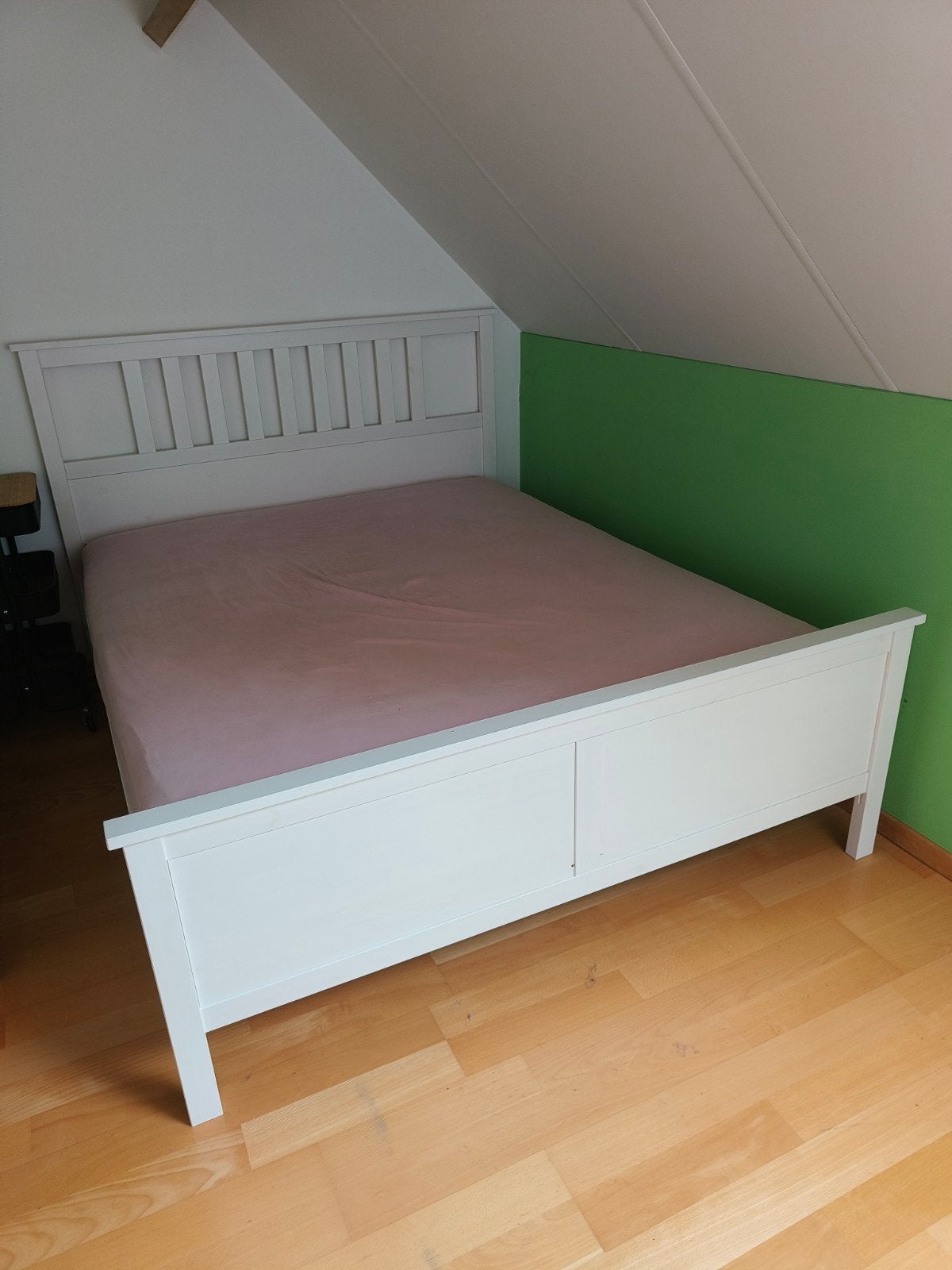 Bed met matras. 160cm, Enlèvement, Queen size