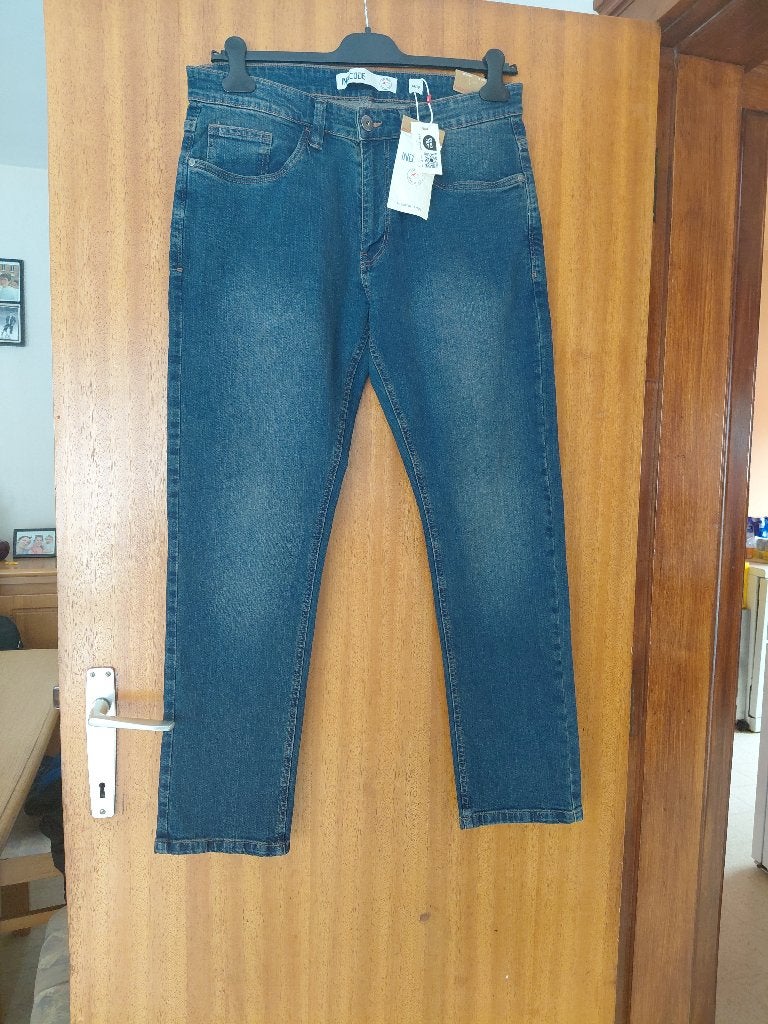 Heren jeansbroek, Kleding | Heren, Spijkerbroeken en Jeans, Blauw, Indicode, Nieuw, W32 (confectie 46) of kleiner