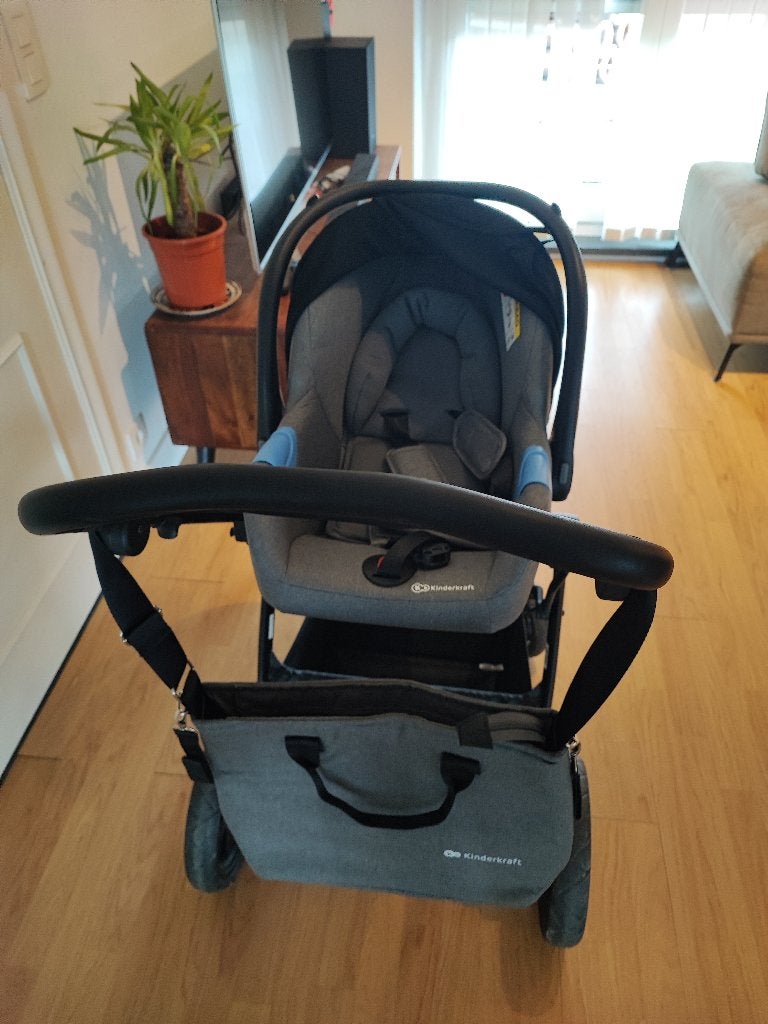 Kinderwagen Kinderkraft, Gebruikt, Combiwagen, Met autostoeltje, Ophalen