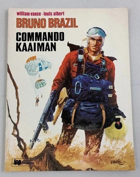 Album de bande dessinée de Bruno Brazil 1 Commando Cayman 19, Une BD, Comme neuf, Diverse Auteurs, Envoi