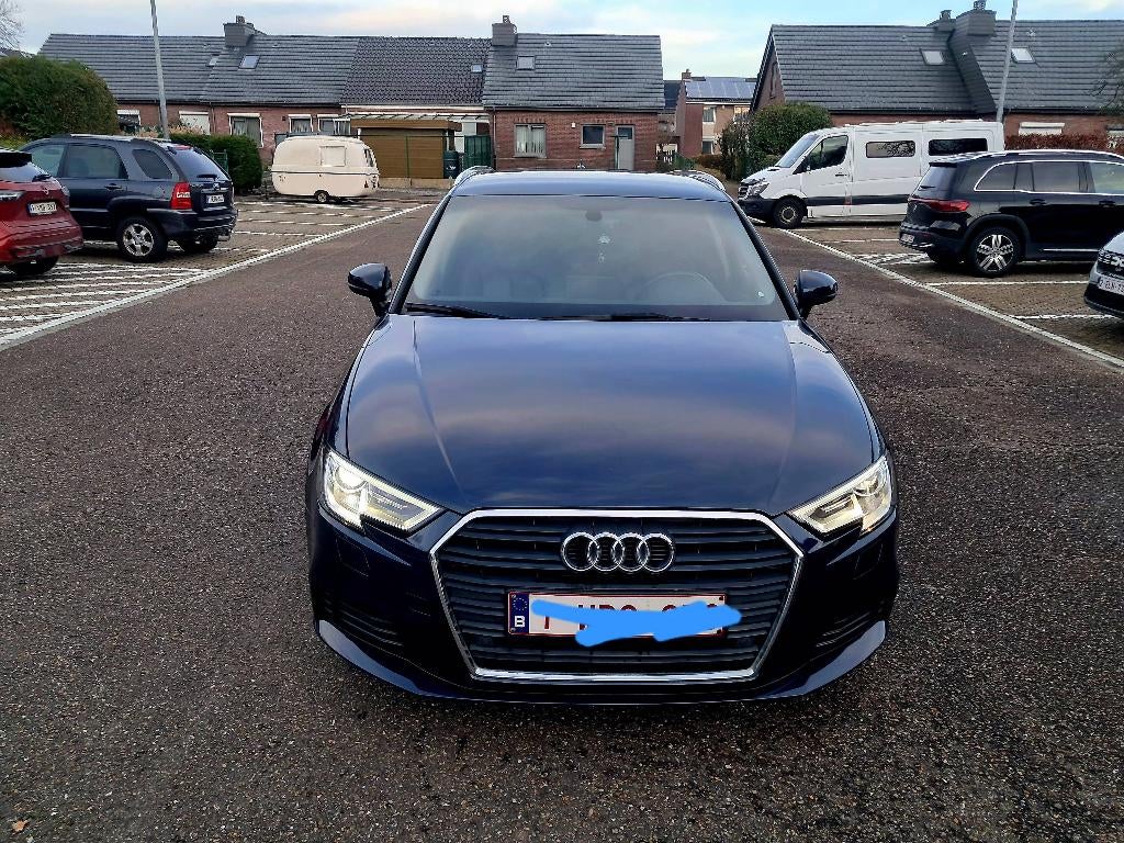 Audi a3 sportback, Auto's, Voorwielaandrijving, Blauw, Leder, 5 deurs