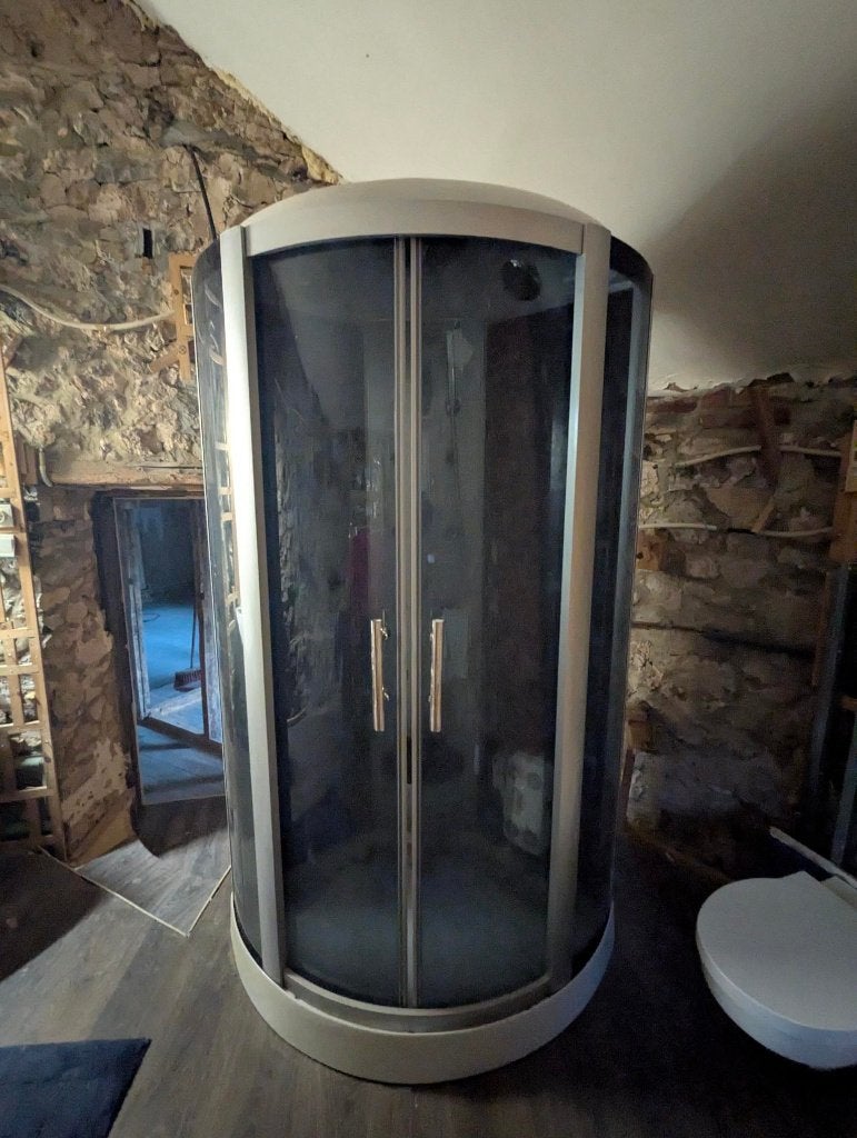 Cabine de douche hydromassante Aurlane – Bon état, Enlèvement, Utilisé, Douche