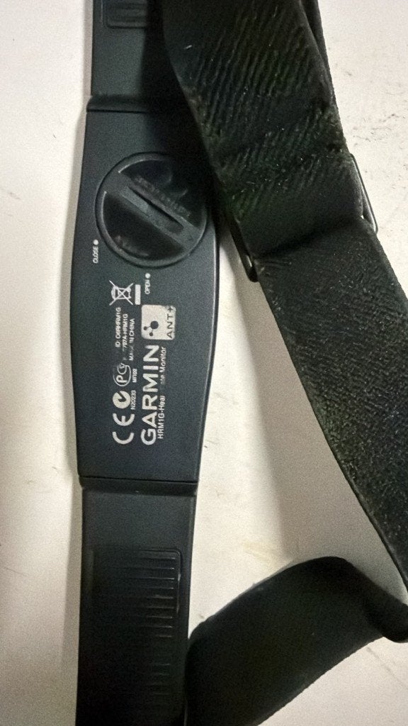 Garmin hartslagmeter borstband HRM1G (ANT+), Sports & Fitness, Enlèvement ou Envoi, Utilisé, Garmin, Avec ceinture thoracique