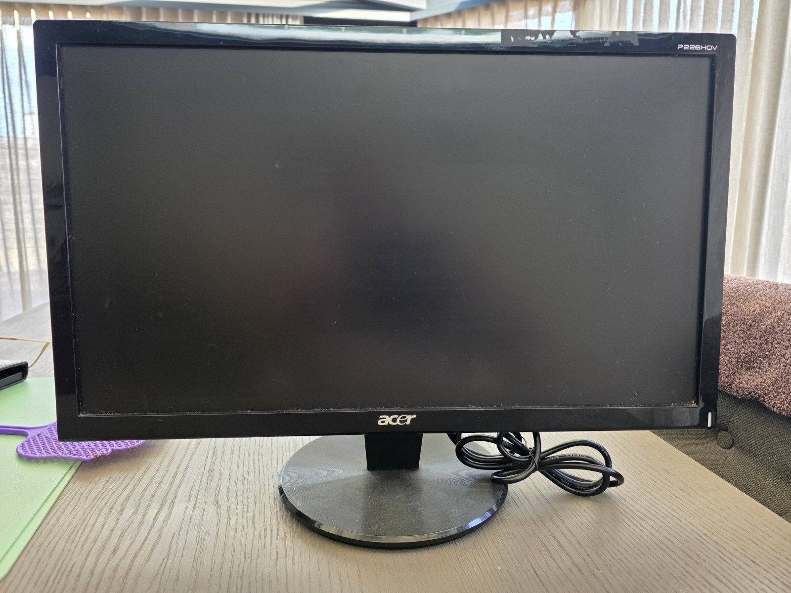 Acer 22 inch.monitor , 12 jaar. Gratis, Computers en Software, Monitoren, Ophalen, DVI