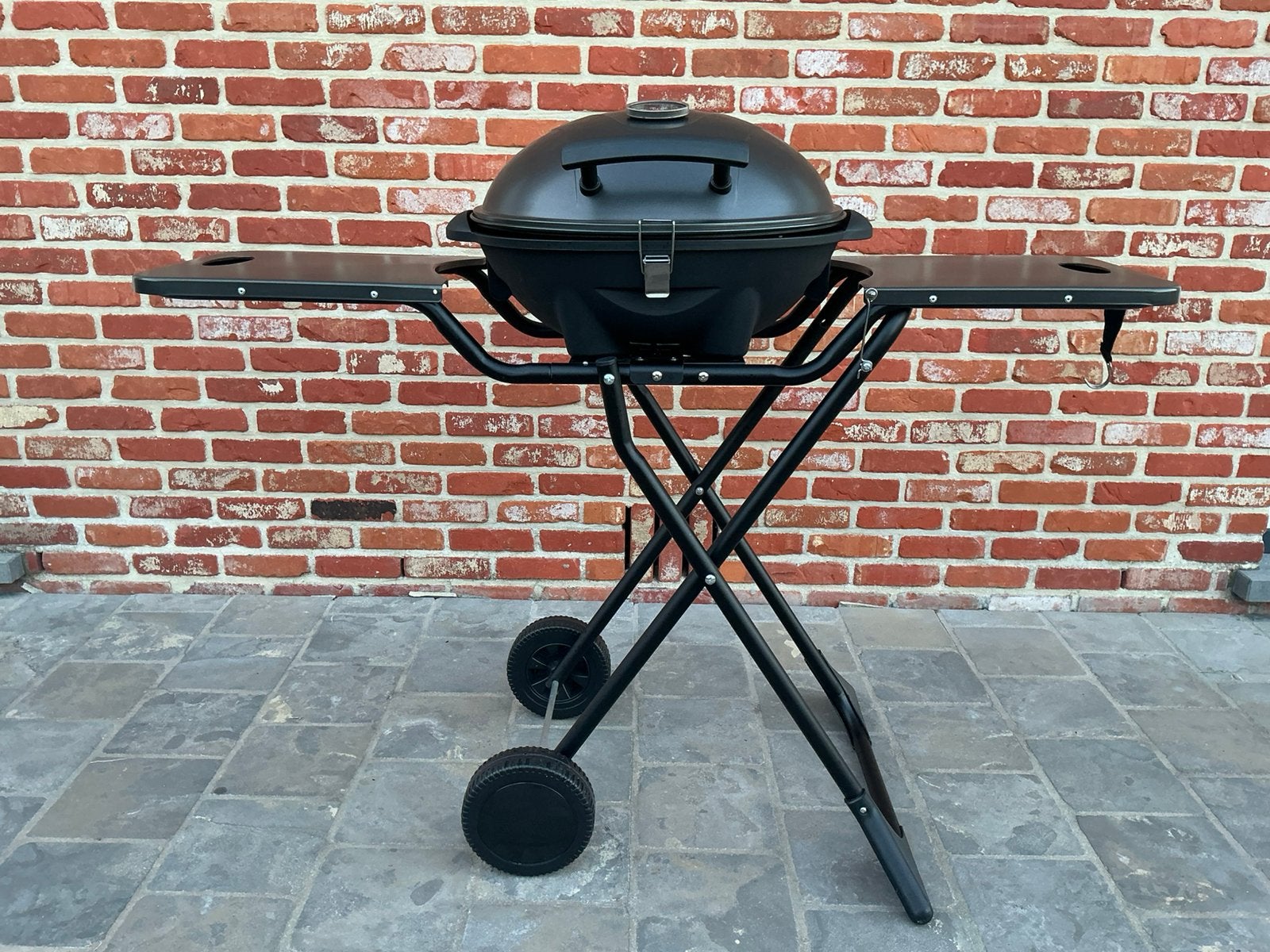 Kitchenbrothers opvouwbare elecktrische barbecue, Ophalen, Gebruikt