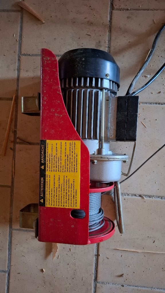 Elektrische lier/takel, Ophalen, Gebruikt, Elektrisch