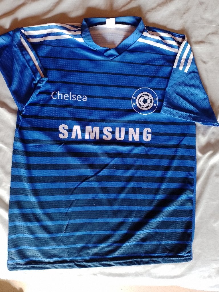 voetbal trui T-shirt Chelsea Samsung Hazard 10 S, Ophalen of Verzenden, Zo goed als nieuw, Shirt