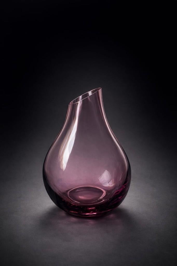 Vase Sannolik améthyste de chez Ikéa., Antiquités & Art, Enlèvement ou Envoi