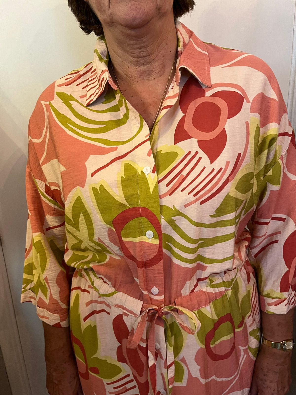 Zomerse frisse jurk in nieuwstaat M  40/42 twee steekzakken, Kleding | Dames, Ophalen of Verzenden, Zo goed als nieuw, Maat 38/40 (M)