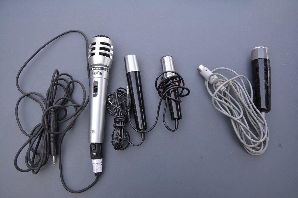 Microfonen, Audio, Tv en Foto, Ophalen, Gebruikt