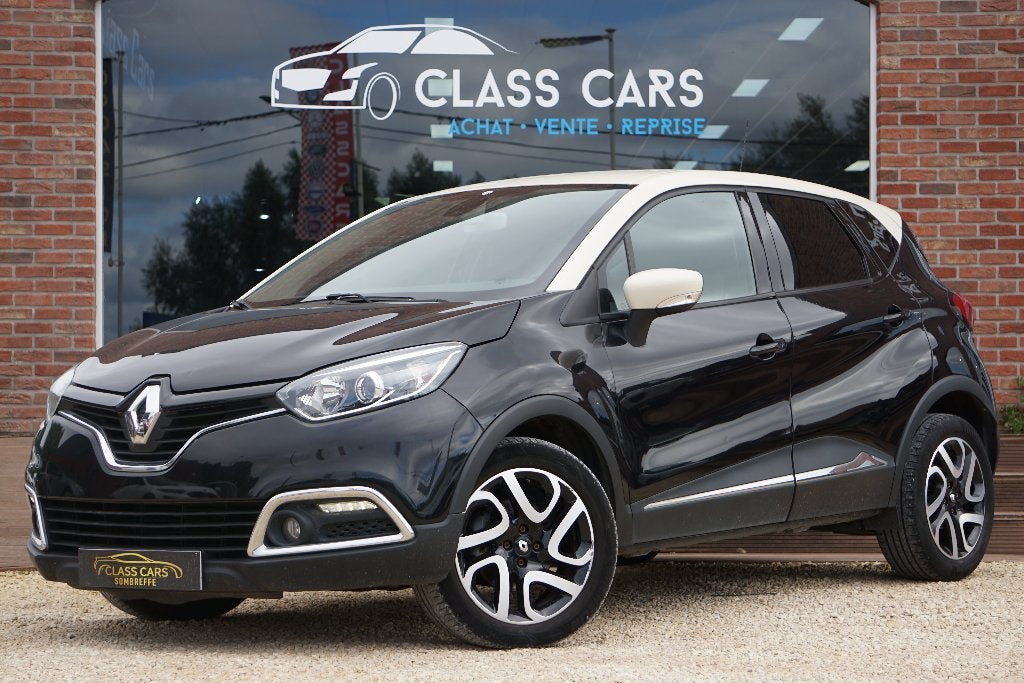 RENAULT CAPTUR 1.5 dCi Intens EDC PDC NAVI BLUETOOTH CRUISE, Auto's, 4 cilinders, Zwart, Bedrijf, 5 deurs