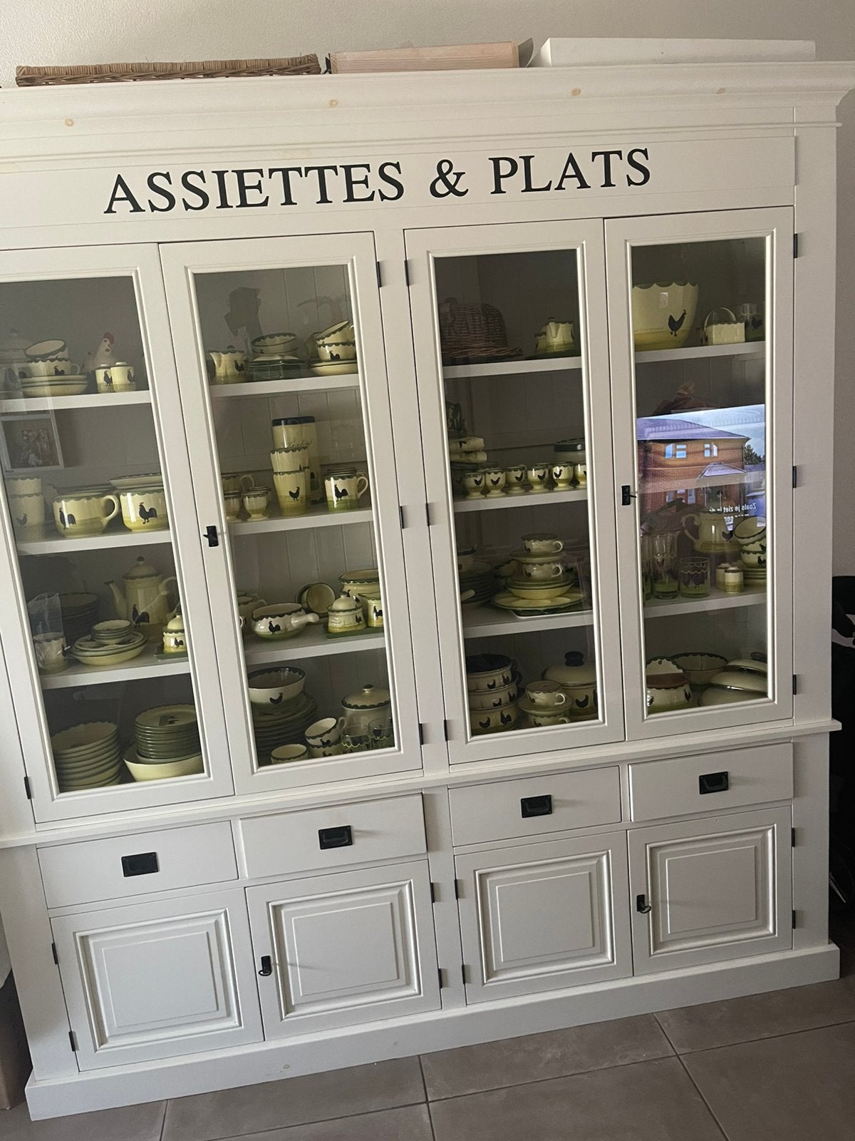 Groot kip en haan servies, Ophalen, Zo goed als nieuw