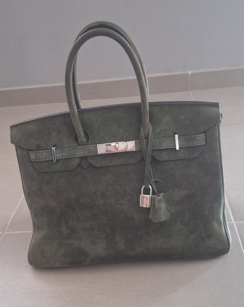 SAC À MAIN - VERT (olive), Enlèvement ou Envoi, Comme neuf, Vert, Sac à main
