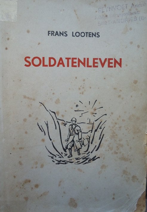 Soldatenleven. Eerste deel., Boeken, Ophalen of Verzenden