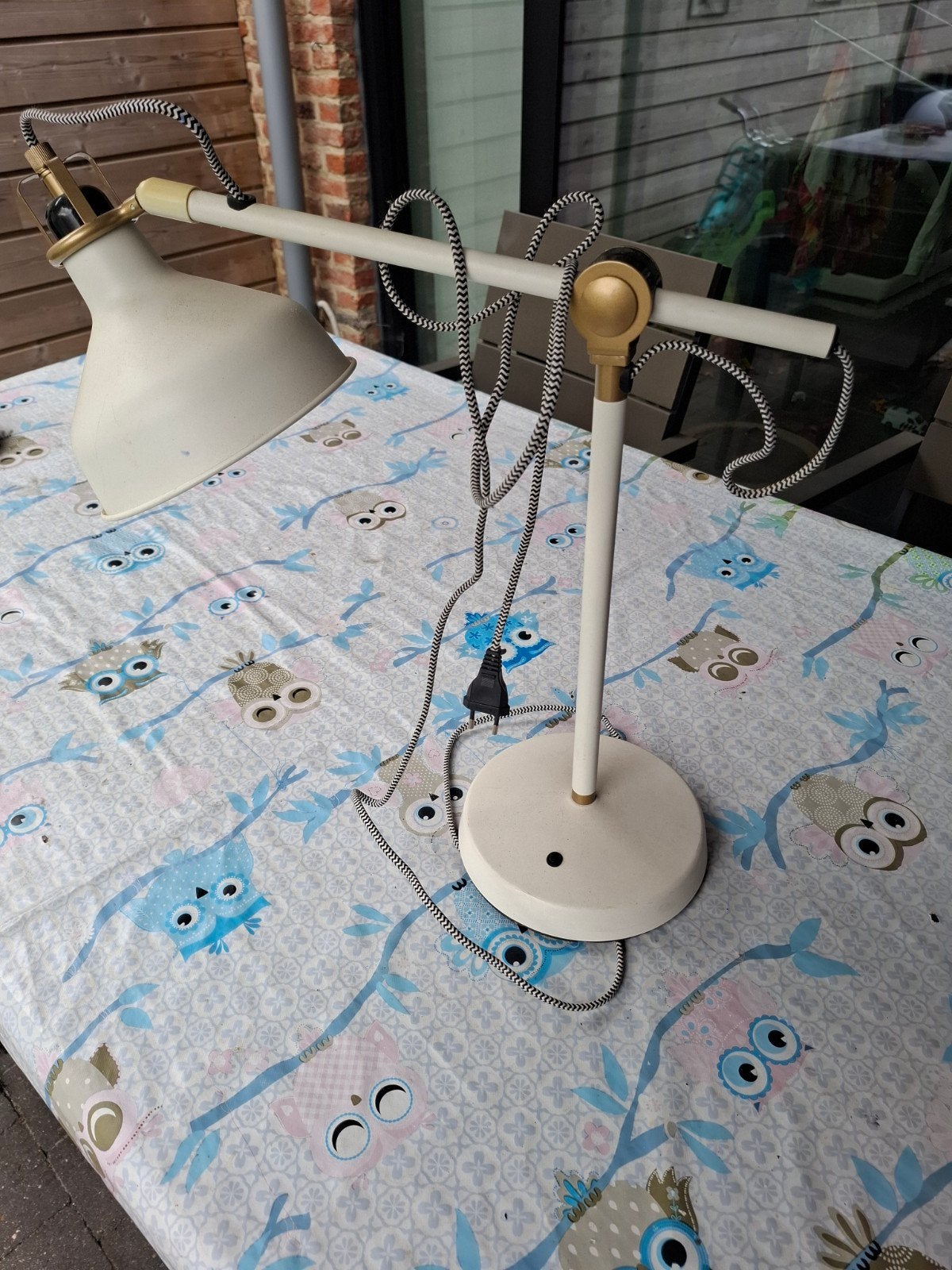 te koop: burolamp, Ophalen, Gebruikt, Metaal, E27 (groot)