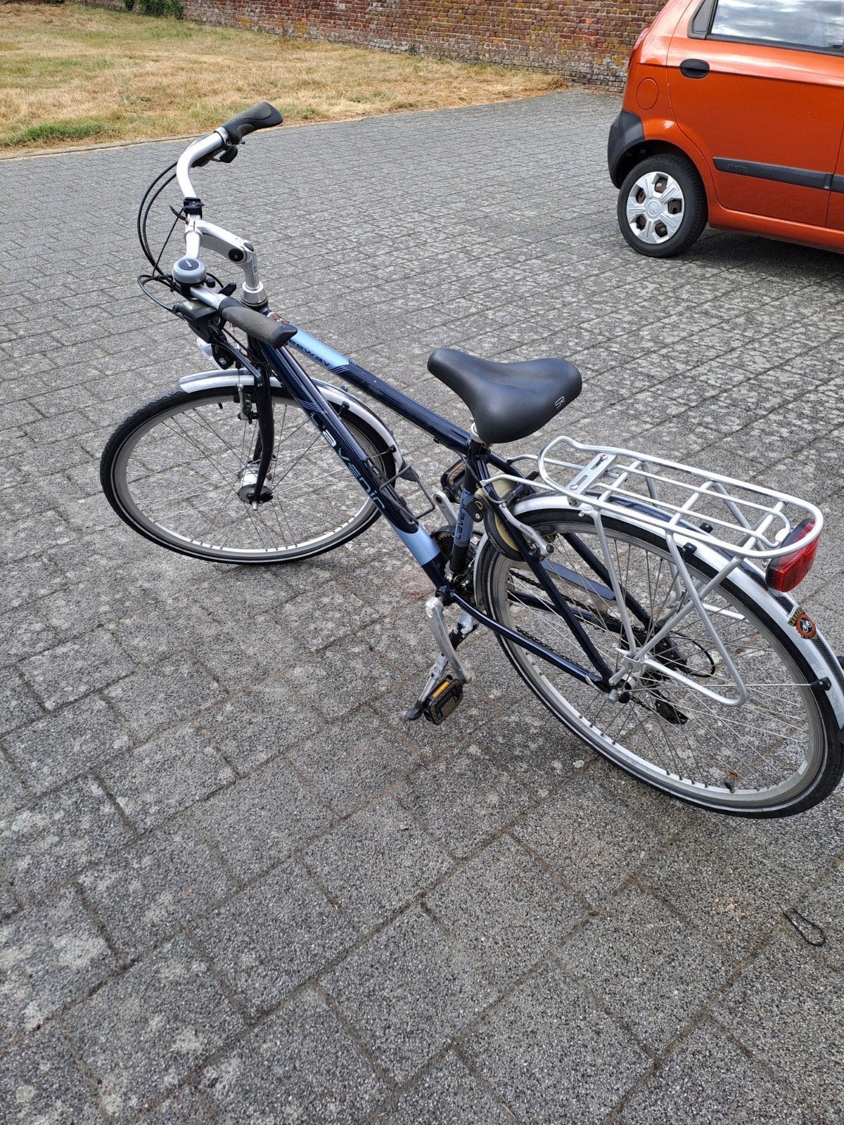 heren fiets, Enlèvement