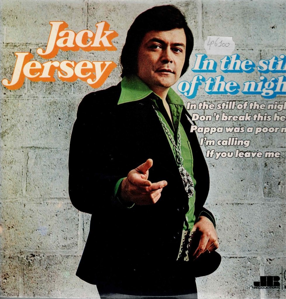 Vinyl, LP  /  Jack Jersey – In The Still Of The Night, Cd's en Dvd's, Ophalen of Verzenden, 1980 - 1989, Overige formaten