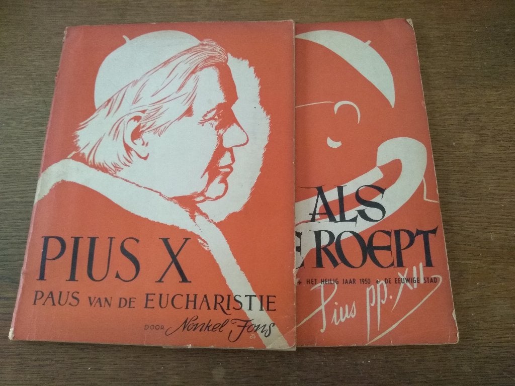 NONKEL FONS  /  PIUS  X    en  PIUS  XII, Ophalen, Gelezen